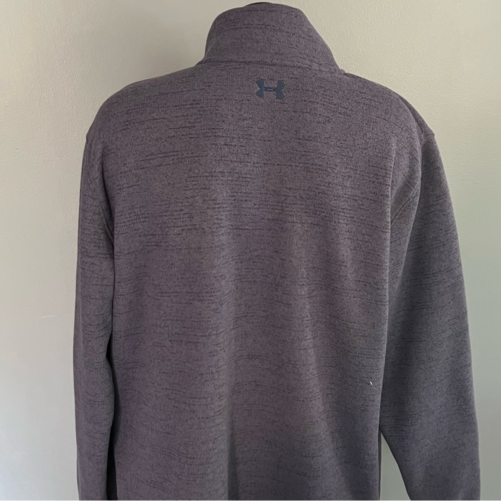 Under Armour Men's Navy Blue Specialist Henley 2.0 Long Sleeve Big and Tall 4XL - Picture 6 of 7